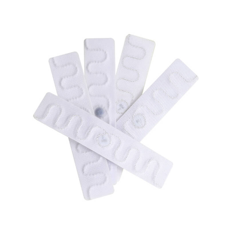 High Temperature UHF RFID Washable Textile RFID Laundry Tag for Cloth
